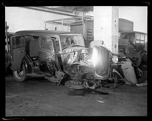 Damaged car