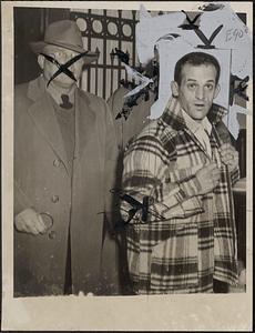 Leo Gallant, 31, (in jacket) of Hancock St., Lawrence, face charge of kidnap