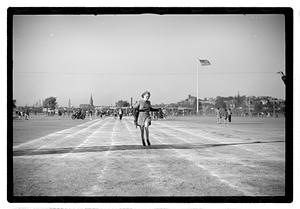 Girls running