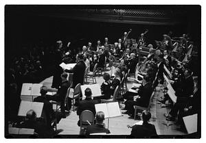 Harvard & Radcliffe Glee Clubs symphony Boulanger conducting, Symphony Hall