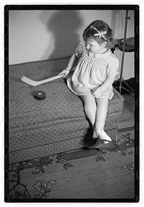 Hockey player's children
