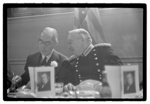 Gov. Ely reception, Rev. Mr. Lang