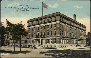Y.M.C.A. Main building and boys' dormitory, South Bend, Ind.