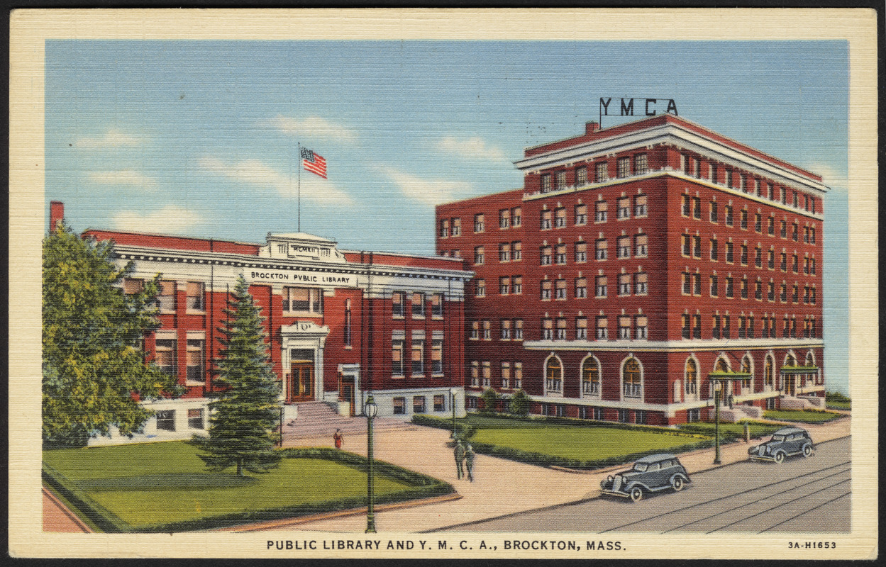 Public library and Y.M.C.A., Brockton, Mass.