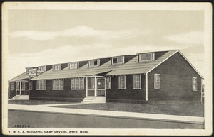 Y.M.C.A. building, Camp Devens, Ayer, Mass.