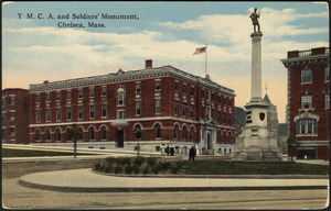 Y.M.C.A. and soldiers' monument, Chelsea, Mass.