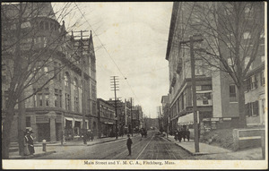 Main Street and Y.M.C.A., Fitchburg, Mass.