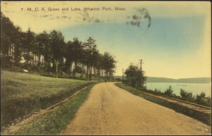 Y.M.C.A. grove and lake, Whalom Park, Mass.