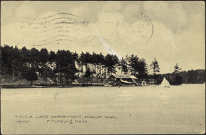 Y.M.C.A. Lake Department, Whalom Park, Fitchburg, Mass.