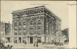The new Y.M.C.A. building. Binghamton, N.Y.