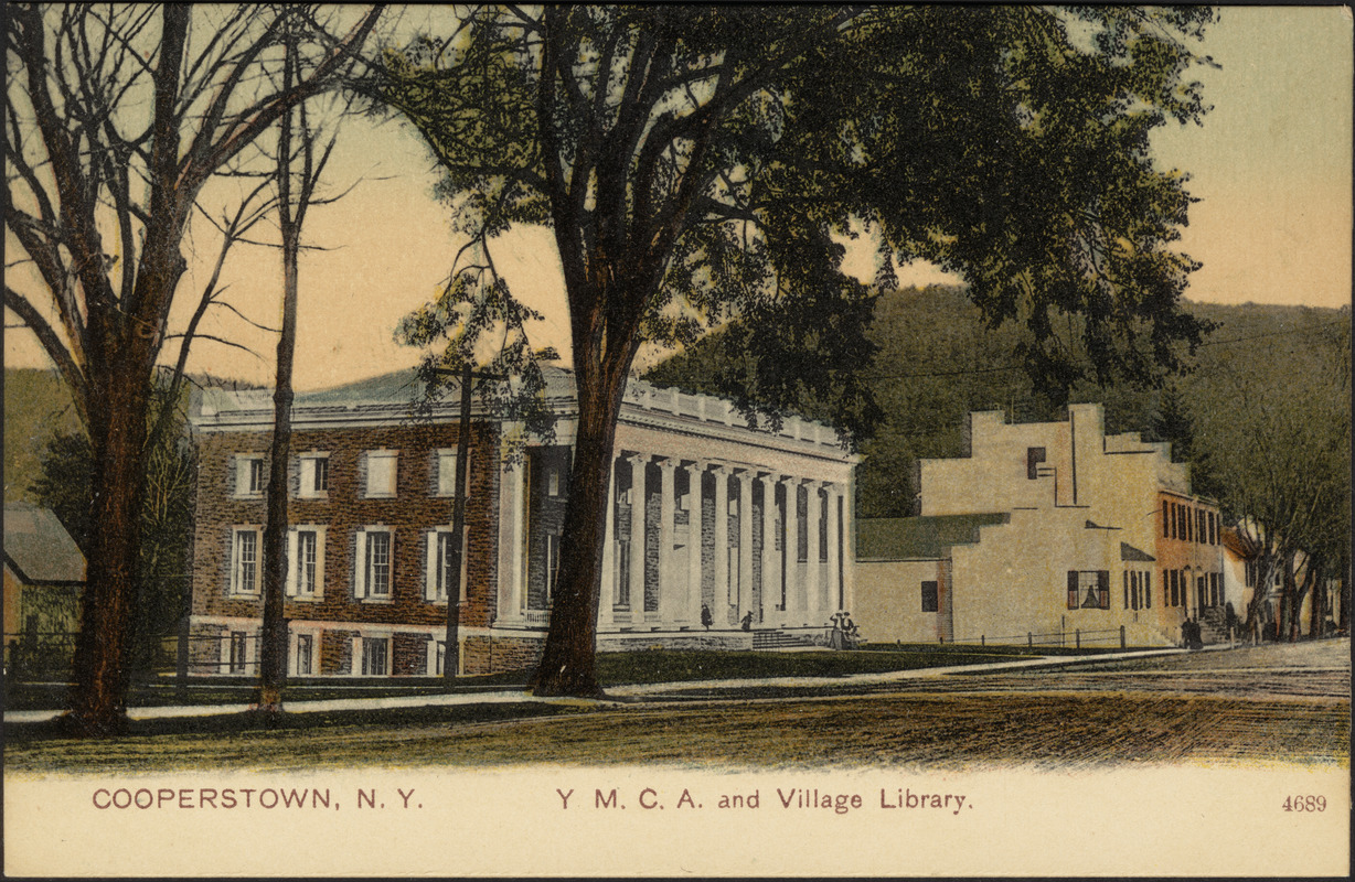 Cooperstown, N.Y. Y.M.C.A. and village library.