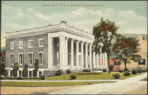 Library and Y.M.C.A. building, Cooperstown, N.Y.