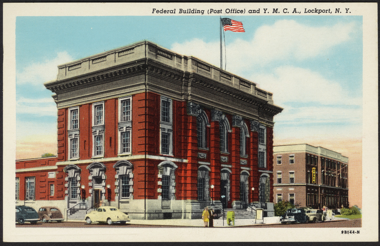 Federal building (post office) and Y.M.C.A., Lockport, N.Y.