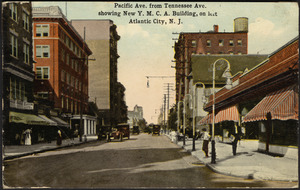 Pacific Ave. from Tennessee Ave. showing new Y.M.C.A. building, on left