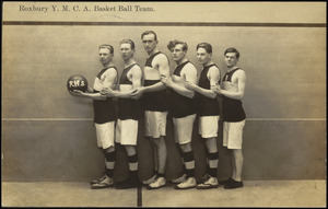 Roxbury Y.M.C.A. basketball team.