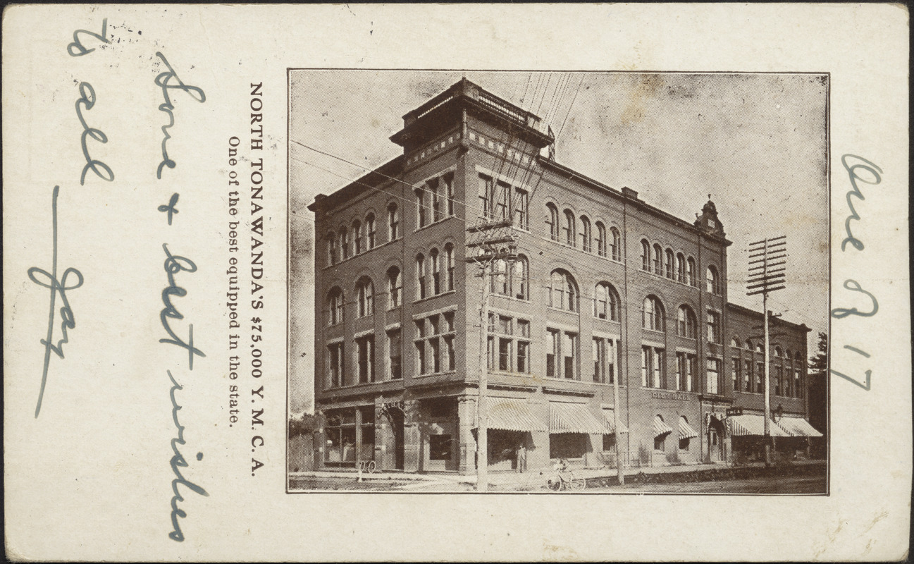 North Tonawanda's 75,000 Y.M.C.A. One of the best equipped in the