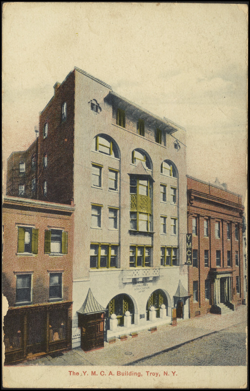 The Y.M.C.A. building, Troy, N.Y.