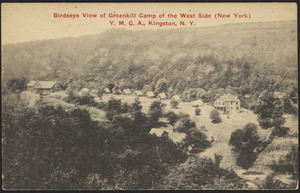 Birdseye view of Greenkill Camp of the West Side (New York) Y.M.C.A., Kingston, N.Y.