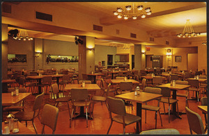 Modern, attractive, air-conditioned cafeteria. William Sloane House YMCA