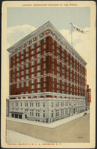 Central branch Y.M.C.A., Brooklyn, N.Y., largest association building in the world