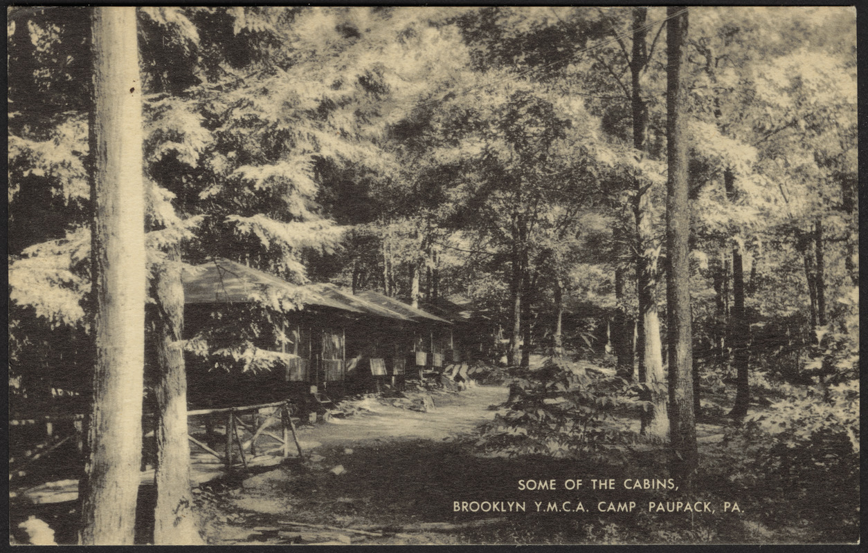 Some of the cabins, Brooklyn Y.M.C.A. Camp Paupack, Pa.