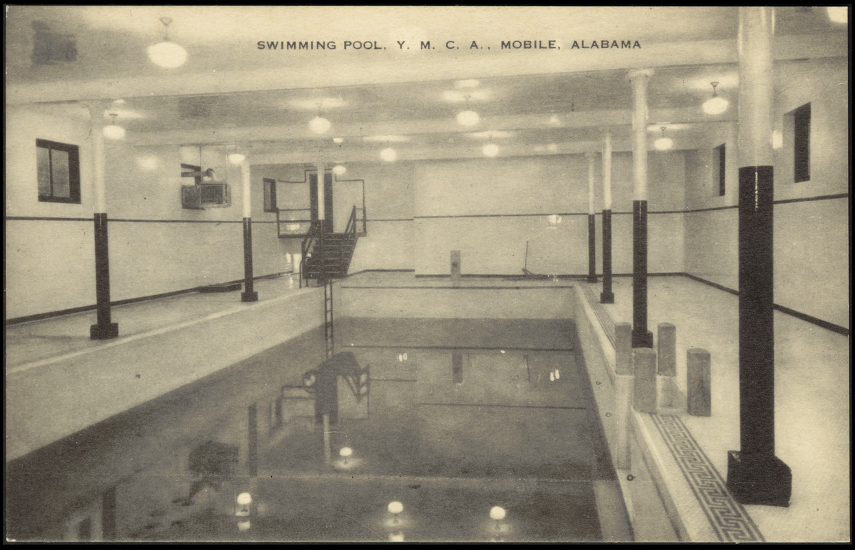 Swimming pool, Y.M.C.A., Mobile, Alabama Digital Commonwealth