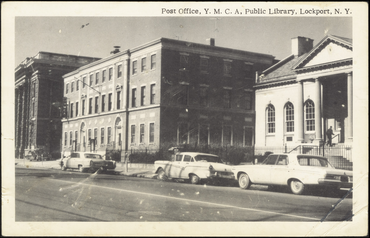 Post office, Y.M.C.A., public library, Lockport, N.Y. - Digital ...