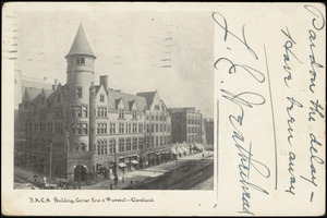 Y.M.C.A. building, corner Erie & Prospect - Cleveland