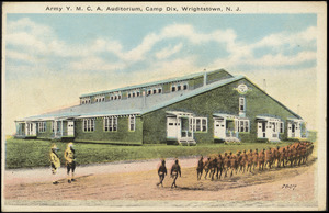 Army Y.M.C.A. auditorium, Camp Dix, Wrightstown, N.J.