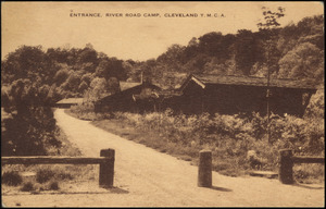 Entrance, River Road Camp, Cleveland Y.M.C.A.