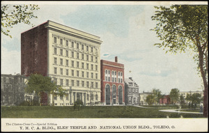 Y.M.C.A. bldg., Elk's Temple and National Union bldg., Toledo, O.
