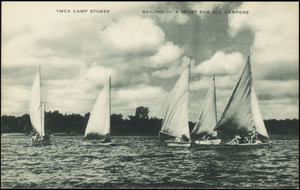 YMCA camp storer sailing - a sport for all campers