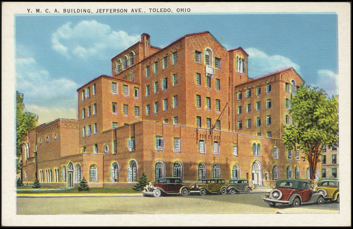 Y.M.C.A. building, Jefferson Ave., Toledo, Ohio Digital Commonwealth
