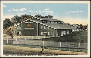Army Y.M.C.A. auditorium, Chickamauga Park, Chattanooga, Tenn.