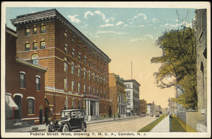 Federal Street west, showing Y.M.C.A., Camden, N.J.