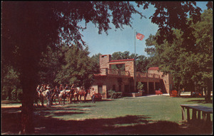 Typical scene at Amon Carter YMCA Camp on Meandering Road, Fort Worth, Texas