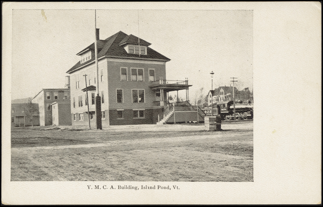 Y.M.C.A. building, Island Pond, Vt. Digital Commonwealth