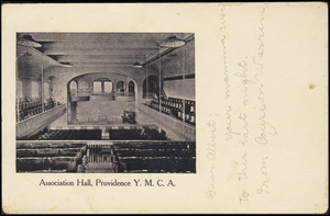 Association Hall, Providence Y.M.C.A.