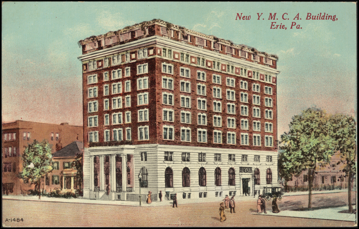 New Y.M.C.A. building, Erie, Pa. Digital Commonwealth