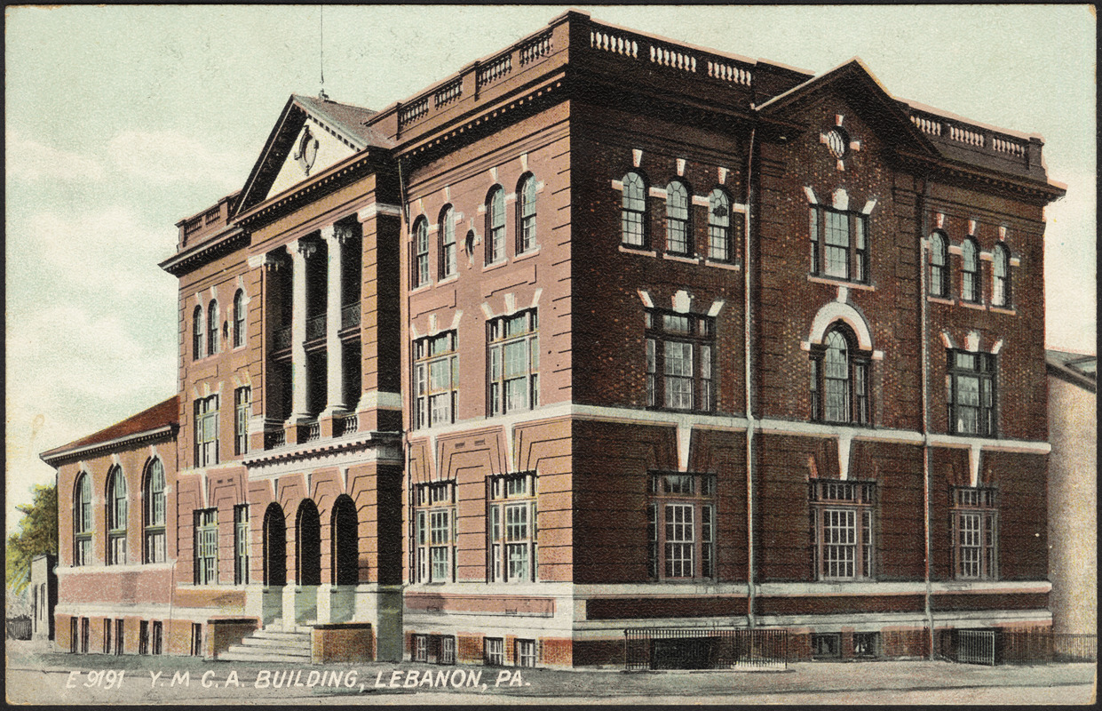 Y.M.C.A. building, Lebanon, Pa. Digital Commonwealth