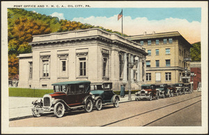 Post office and Y.M.C.A., Oil City, Pa.
