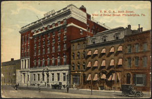 Y.M.C.A., Arch Street, west of Broad Street, Philadelphia, Pa.