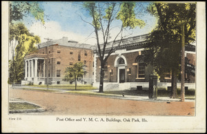 Post office and Y.M.C.A. buildings, Oak Park, Ills.