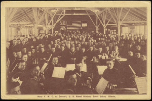 Navy Y.M.C.A. concert, U.S. Naval Station, Great Lakes, Illinois