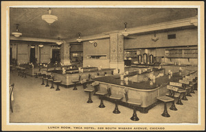 Lunch room, YMCA Hotel, 826 South Wabash Avenue, Chicago