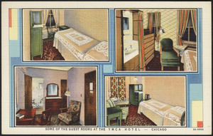 Some of the guest rooms at the YMCA Hotel - Chicago