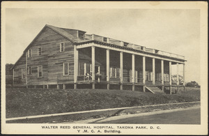 Walter Reed General Hospital. Takoma Park, D.C. Y.M.C.A. building