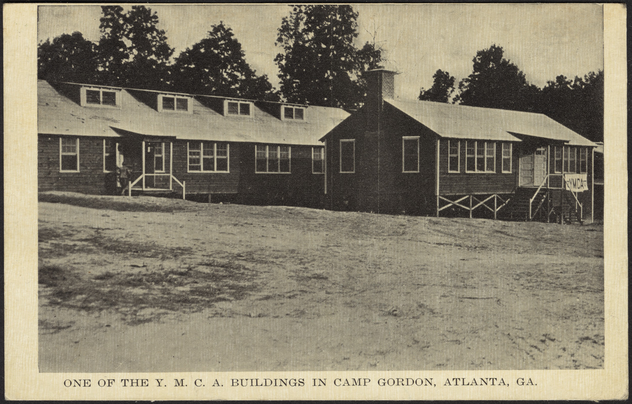 One of the Y.M.C.A. buildings in Camp Gordon, Atlanta, Ga.