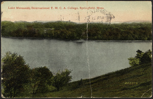 Lake Massasoit, International Y.M.C.A. College, Springfield, Mass.