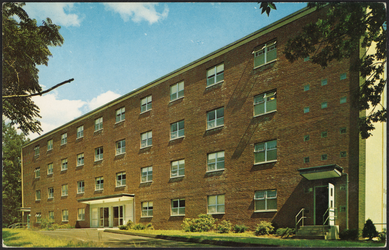 David Allen Reed Hall, men's residence, Springfield College, Springfield, Mass.